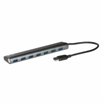 USB Hub i-Tec U3HUB778 Silver Black Grey