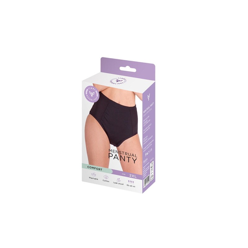 Culotte menstruelle Femme Republique Noir