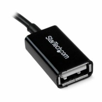 Câble Micro USB Startech UUSBOTG USB A Micro USB B Noir