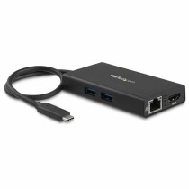 Hub USB Startech DKT30CHPD Schwarz