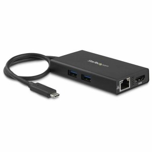 Hub USB Startech DKT30CHPD Schwarz