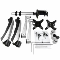 Support de table d'écran Startech ARMDUAL30 Argent Noir/Argenté 30"