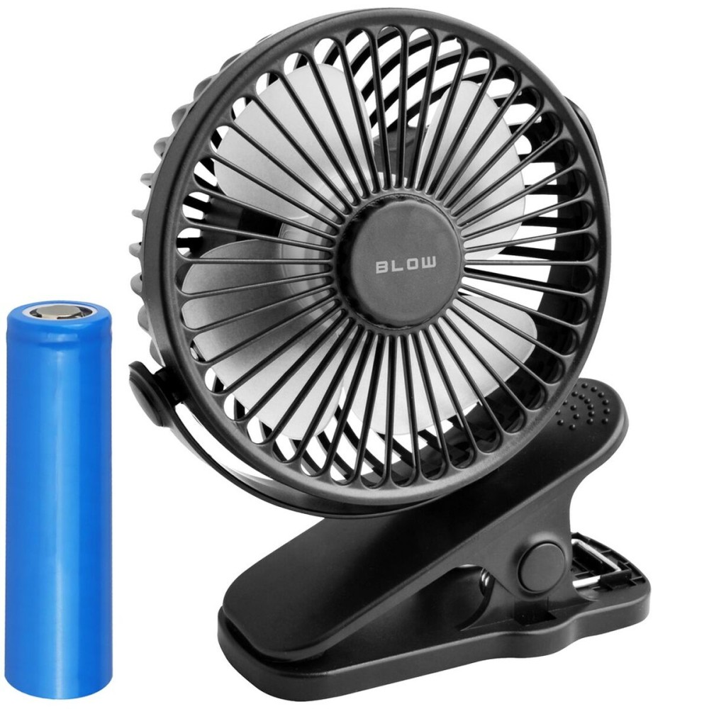 Ventilateur de Bureau Blow 44-506 Noir USB