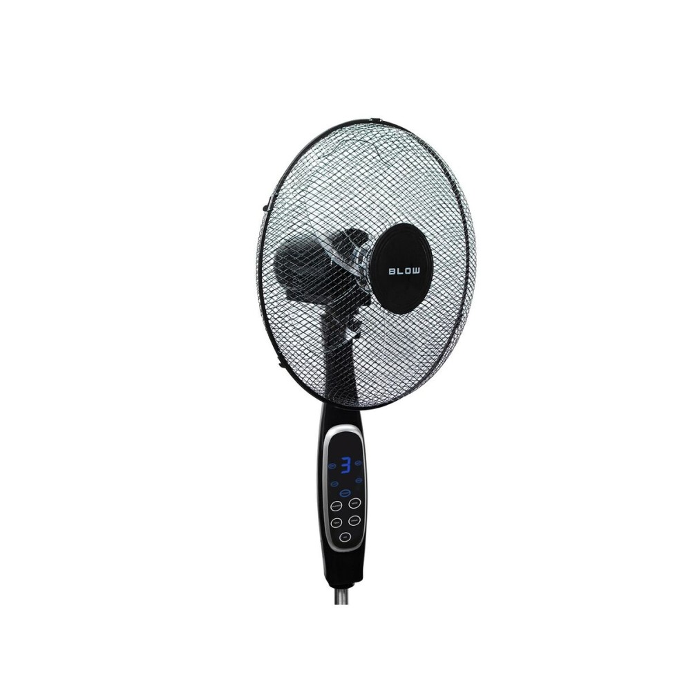 Ventilateur sur Pied avec Télécommande Blow 44-076 Aluminium 60 W