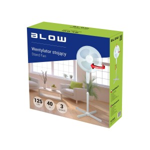 Ventilateur sur Pied Blow 44-064 Blanc 110 W