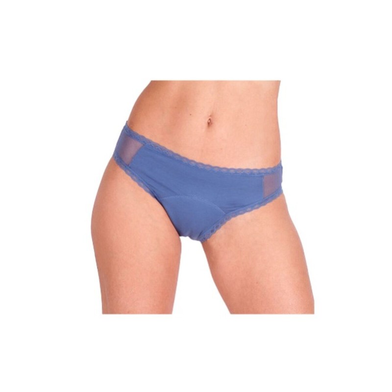 Menstruationsslip Femme Republique Blau