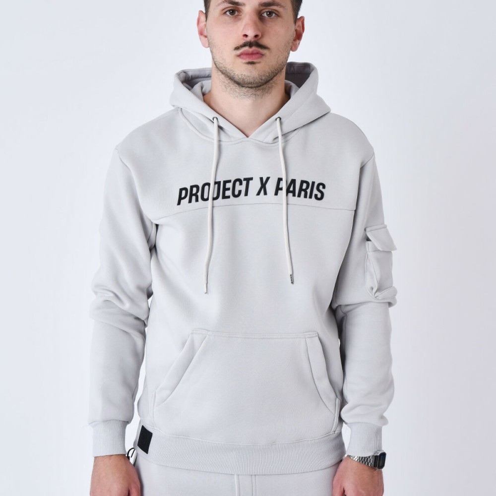 Men’s Hoodie Project X Paris PROJECT SWEAD&HOODIE 2522058 LS Grey