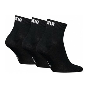 Sports Socks Puma QUARTER PLAIN 3P 701230337 200 Black 3 pairs