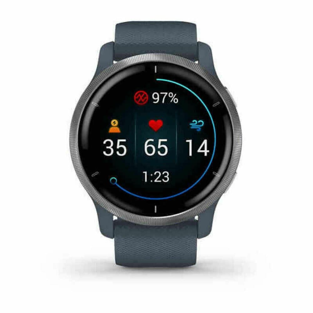 Smartwatch GARMIN 010-02430-10 Blau Silberfarben