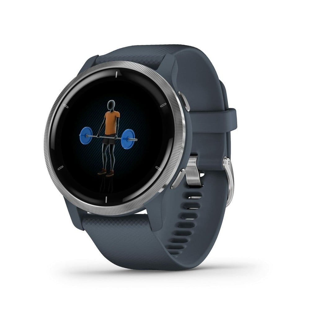 Smartwatch GARMIN 010-02430-10 Blau Silberfarben