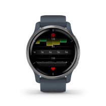 Montre intelligente GARMIN 010-02430-10 Bleu Argenté
