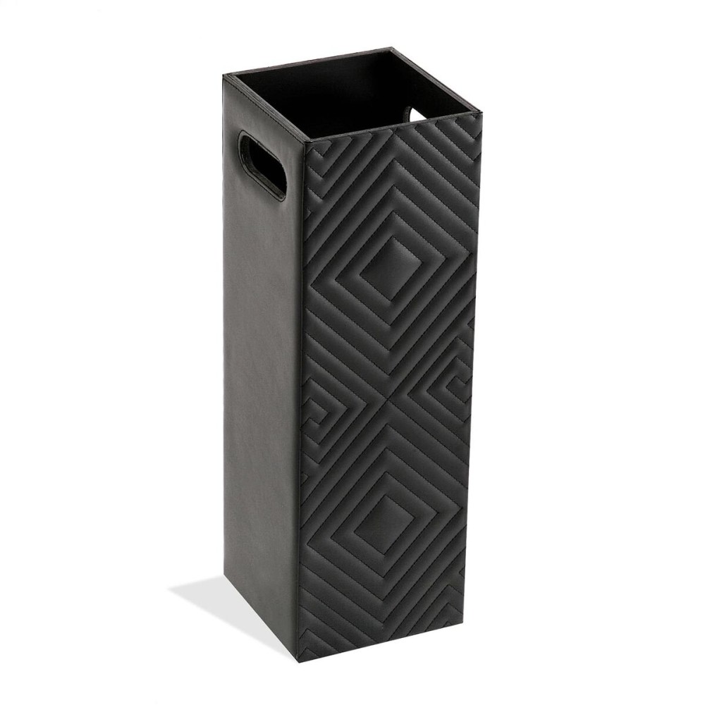 porte-parapluie Versa Noir 15,5 x 48,5 x 15,5 cm