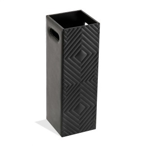 porte-parapluie Versa Noir 15,5 x 48,5 x 15,5 cm