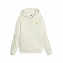 Damen Sweater mit Kapuze Puma Ess+ Minimal Gold Beige