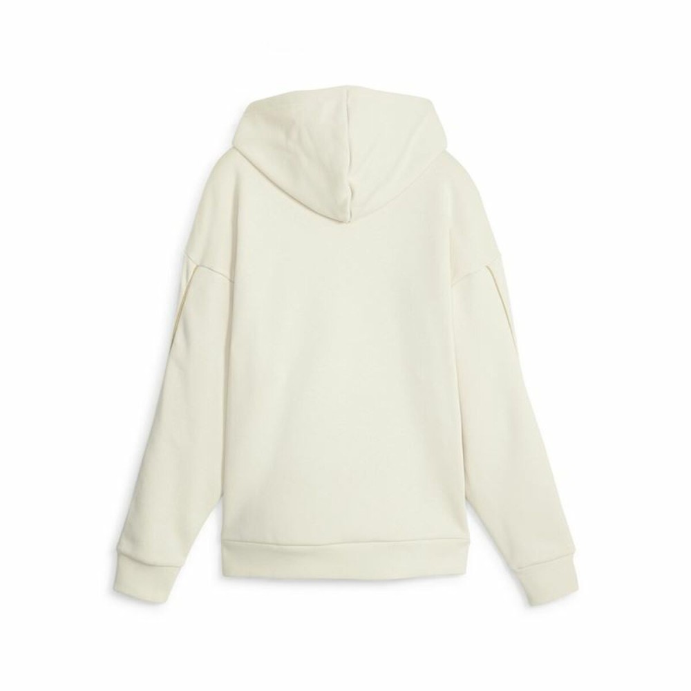 Damen Sweater mit Kapuze Puma Ess+ Minimal Gold Beige