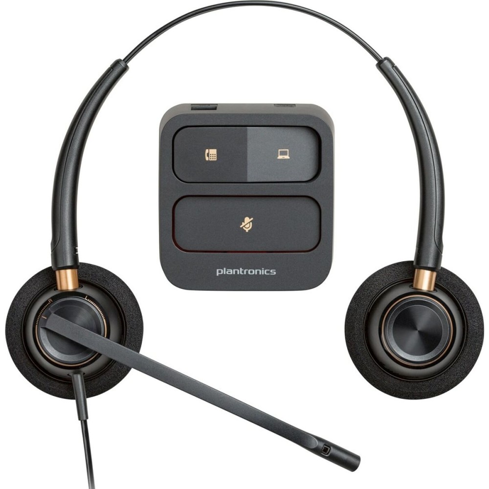 Casques avec Microphone Poly 783P7AAABB Noir