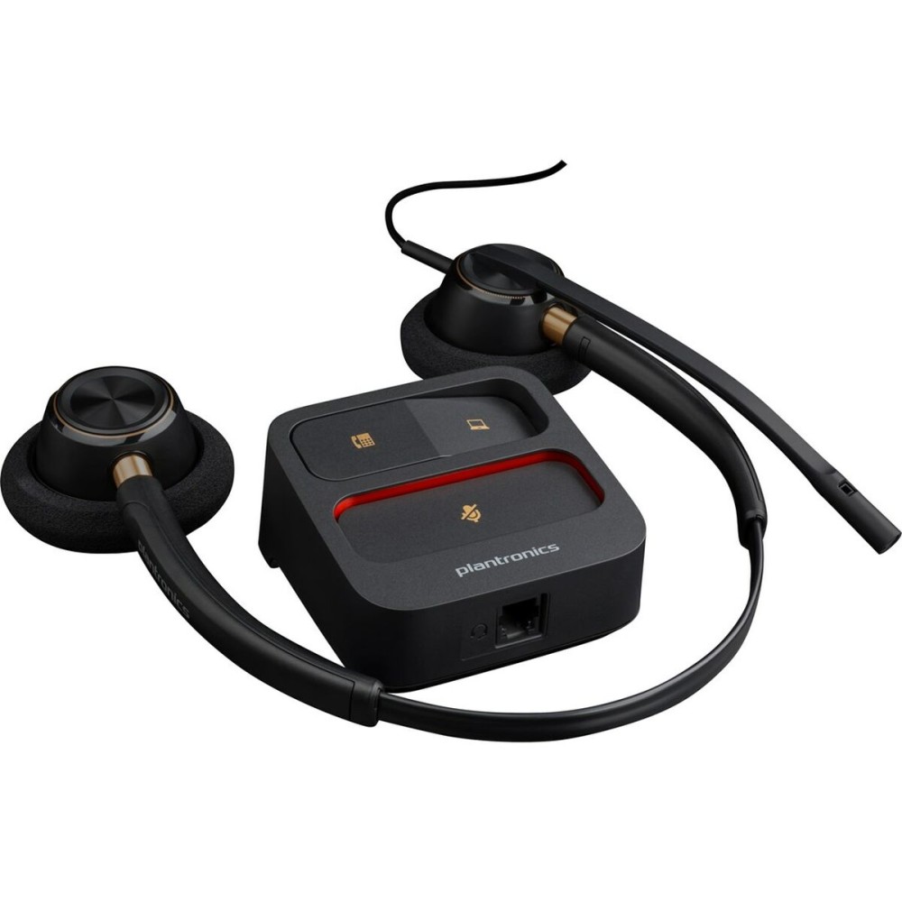 Casques avec Microphone Poly 783P7AAABB Noir