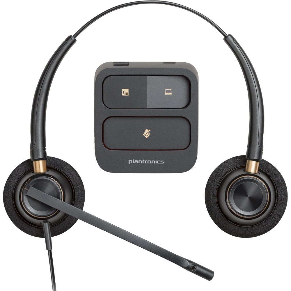 Casques avec Microphone Poly 783P7AAABB Noir