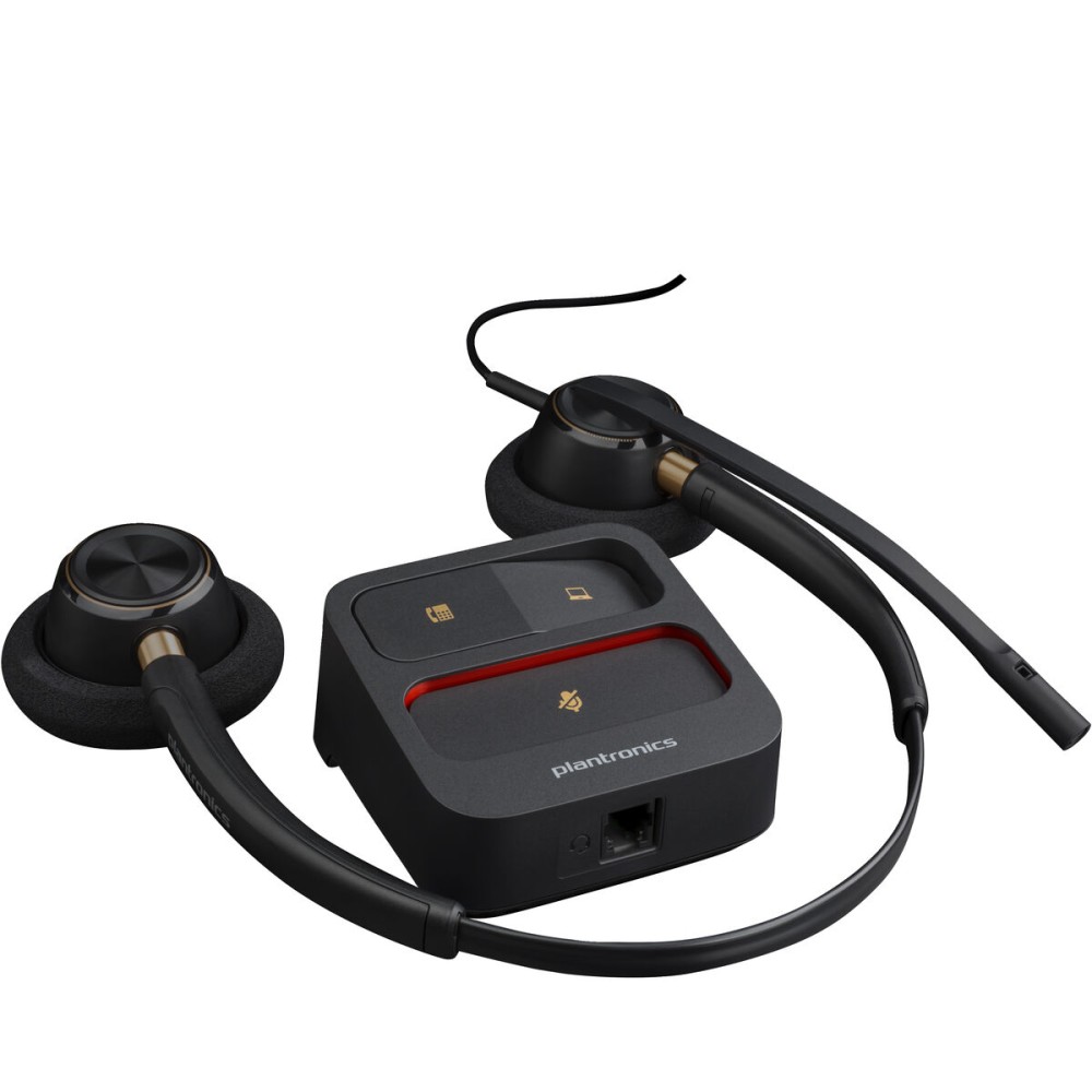 Casques avec Microphone Poly 783P7AAABB Noir