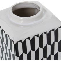 Tibor Alexandra House Living White Black Ceramic 11 x 11 x 23 cm