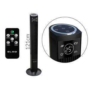 Ventilateur de Bureau Blow 44-654 Noir 90 W