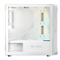 ATX Semi-tower Box Logic PORTOS ARGB White Black