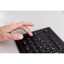 Tastatur Cherry Schwarz AZERTY