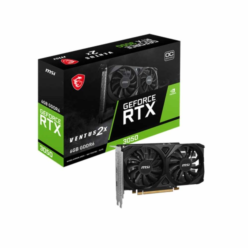Graphics card MSI Nvidia GeForce RTX 3050 6 GB GDDR6
