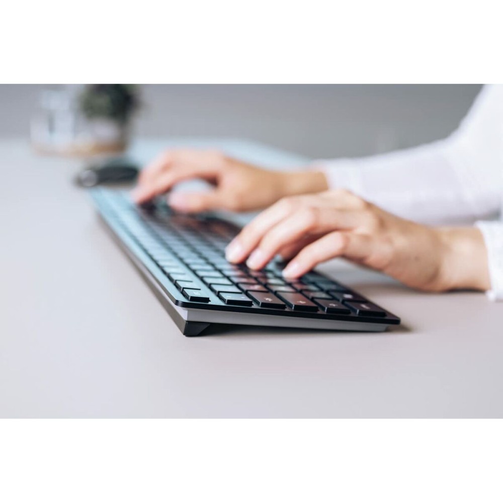 Tastatur Cherry Qwerty Spanisch Schwarz