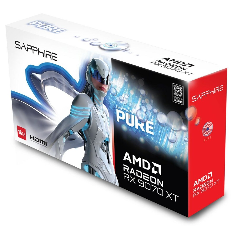 Carte Graphique Sapphire radeon rx 9070 xt 16 GB GDDR6