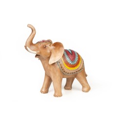 Decorative Figure Romimex Resin Elephant