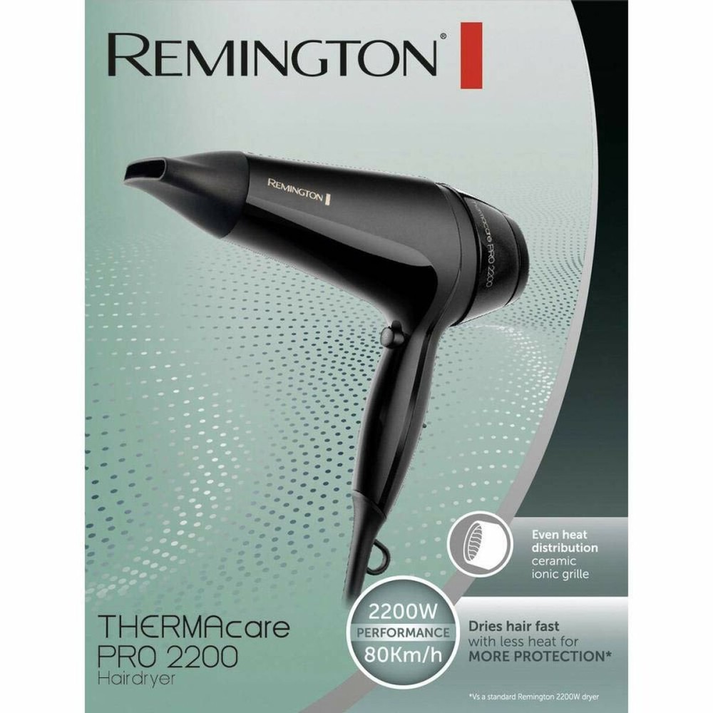 Hairdryer Remington White Black 2000 W