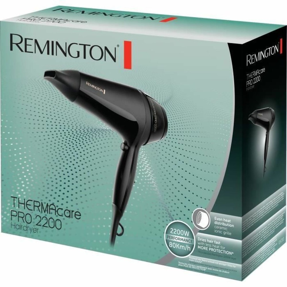 Hairdryer Remington White Black 2000 W
