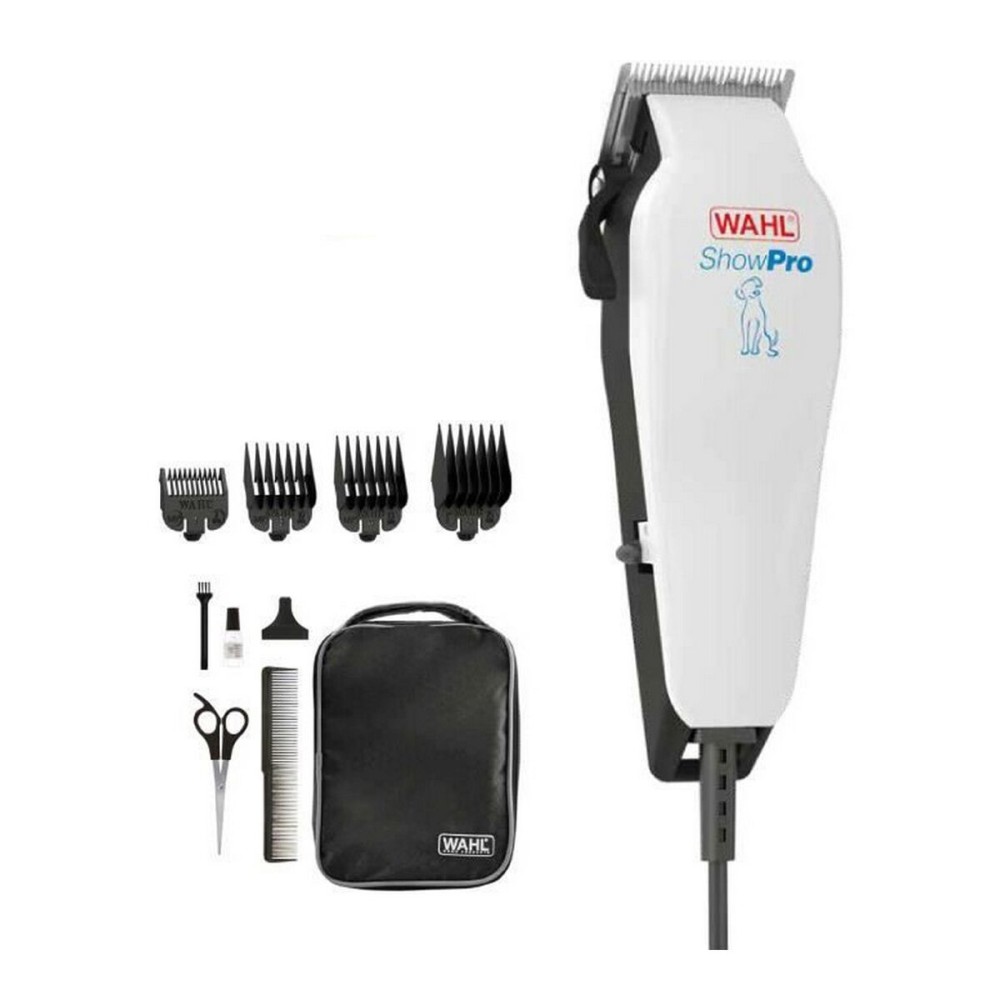 Hair clipper for pets Show Pro Wahl 20110-0460 Stainless steel 19 x 3,1 x 2 cm White