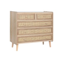 Commode Home ESPRIT Naturel Bois de paulownia 80 x 35 x 77 cm