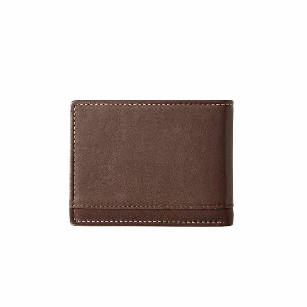 Portefeuille Homme Rip Curl Ridge Pu All Day Brun foncé