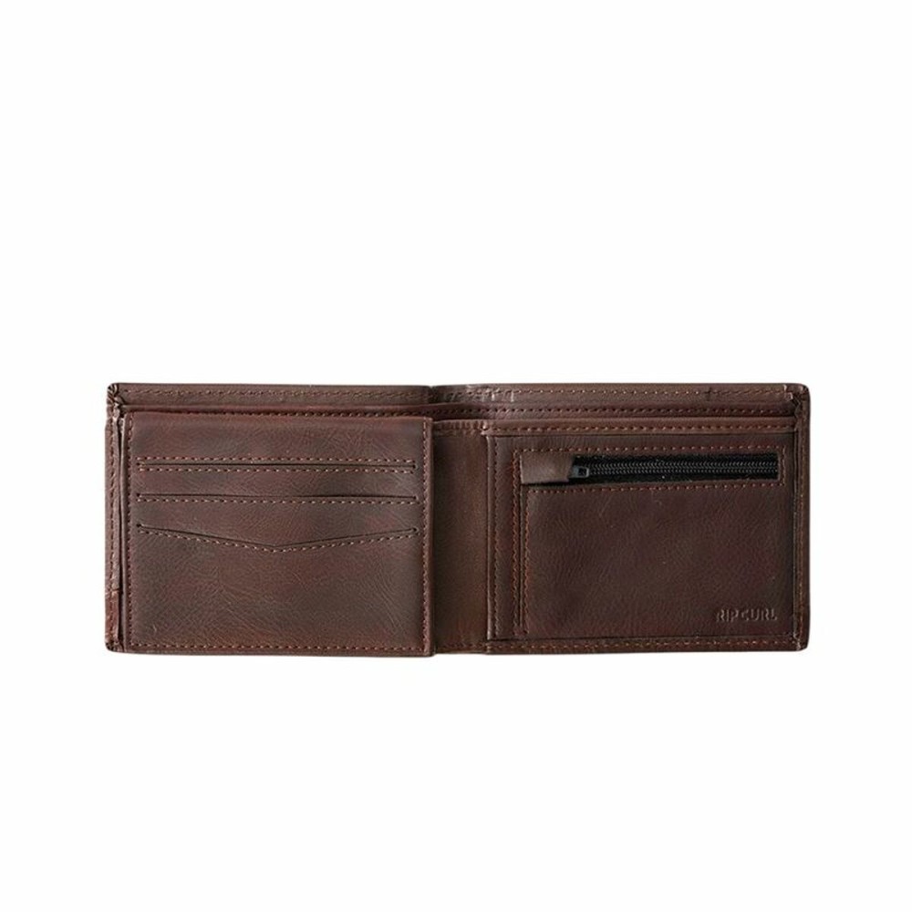 Portefeuille Homme Rip Curl Ridge Pu All Day Brun foncé