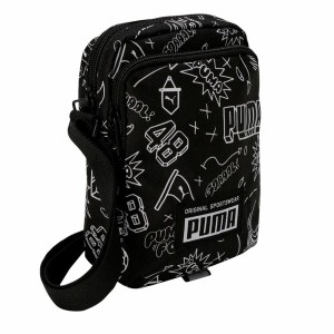 Sac à Bandoulière Puma Academy Portable Noir