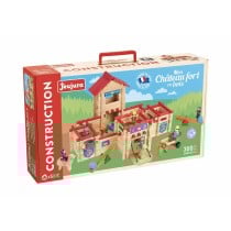 Figurines d’action Jeujura The Wooden Castle Fort 300 Pièces Playset