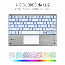 Clavier et pavé tactile Subblim SUB-KBT-SMBT50 Argenté Espagnol Qwerty QWERTY