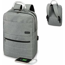 Rucksack for Laptop and Tablet with USB Output Subblim SUB-BP-3EAP001 Grey