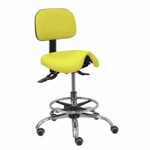 Tabouret Piqueras y Crespo 100CRRP Jaune PVC