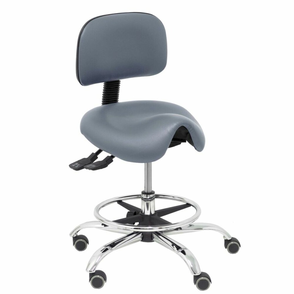 Tabouret Zarza Piqueras y Crespo 220CRRP Gris PVC