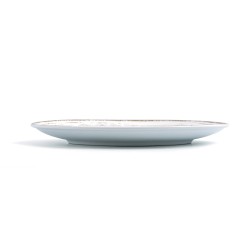 Flat plate Ariane Tornado Ceramic Bicoloured (24 cm) (6 Units)