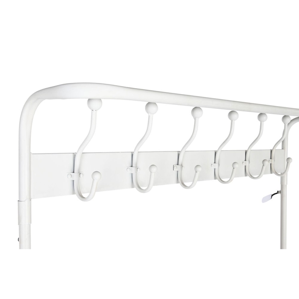 Garderobe mit Einlegeboden Home ESPRIT Weiß Metall Loft 110 x 36 x 186 cm