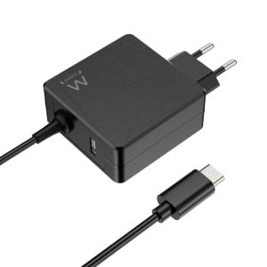 Wandladegerät Ewent Schwarz 65 W (1 Stück)