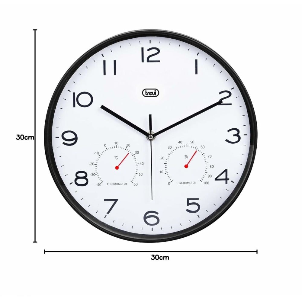 Table clock Trevi 0M351000 Black