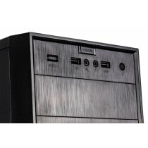 ATX Micro Gehäuse Nox-Xtreme NXFORTE Schwarz