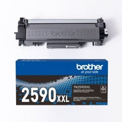 Toner Brother TN-2590XXL Schwarz Grau