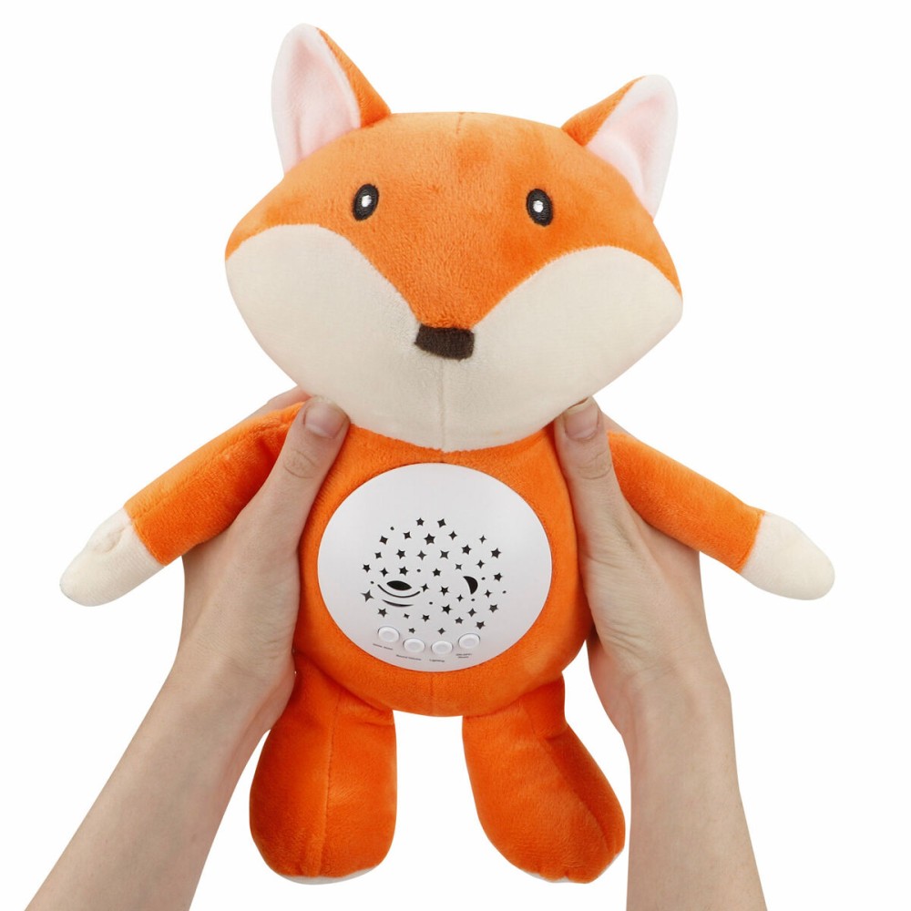 Plush Toy Projector Colorbaby Plush Plastic 25 x 27 x 13 cm (4 Units)